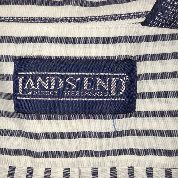 Lands’ End button down dress shirt - Picture 4 of 7